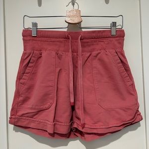 Zella coral sweat shorts